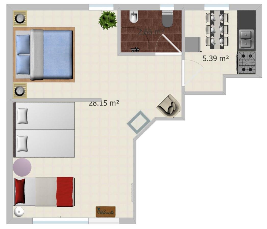 Gemuetliches J&L Apartment Nahe Des Hauptbahnhofes Baden-Bade Exterior foto
